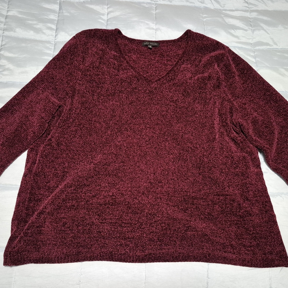 Women's Burgundy Sweater